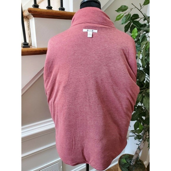 Three Dots Women's Pink Polyester Long Sleeve Full Zip Front Casual Jacket 2XL - Picture 8 of 11